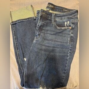 Judy Blue Dark Wash Boyfriend Jeans